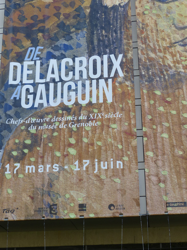 De Delacroix à Gauguin Chefs d'oeuvre dessinés du XIXe siècle du musée de Grenoble  